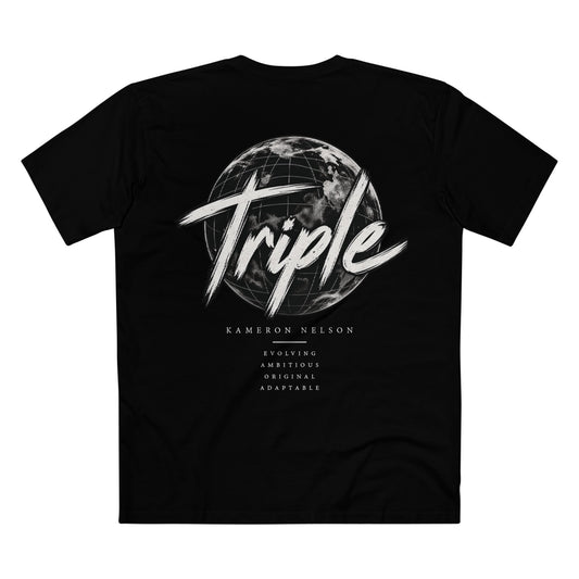 Triple Graphic Tee — Triple vs The World