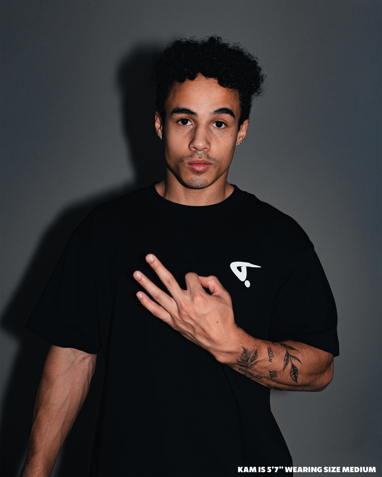 Triple Short Sleeve Shirt Black